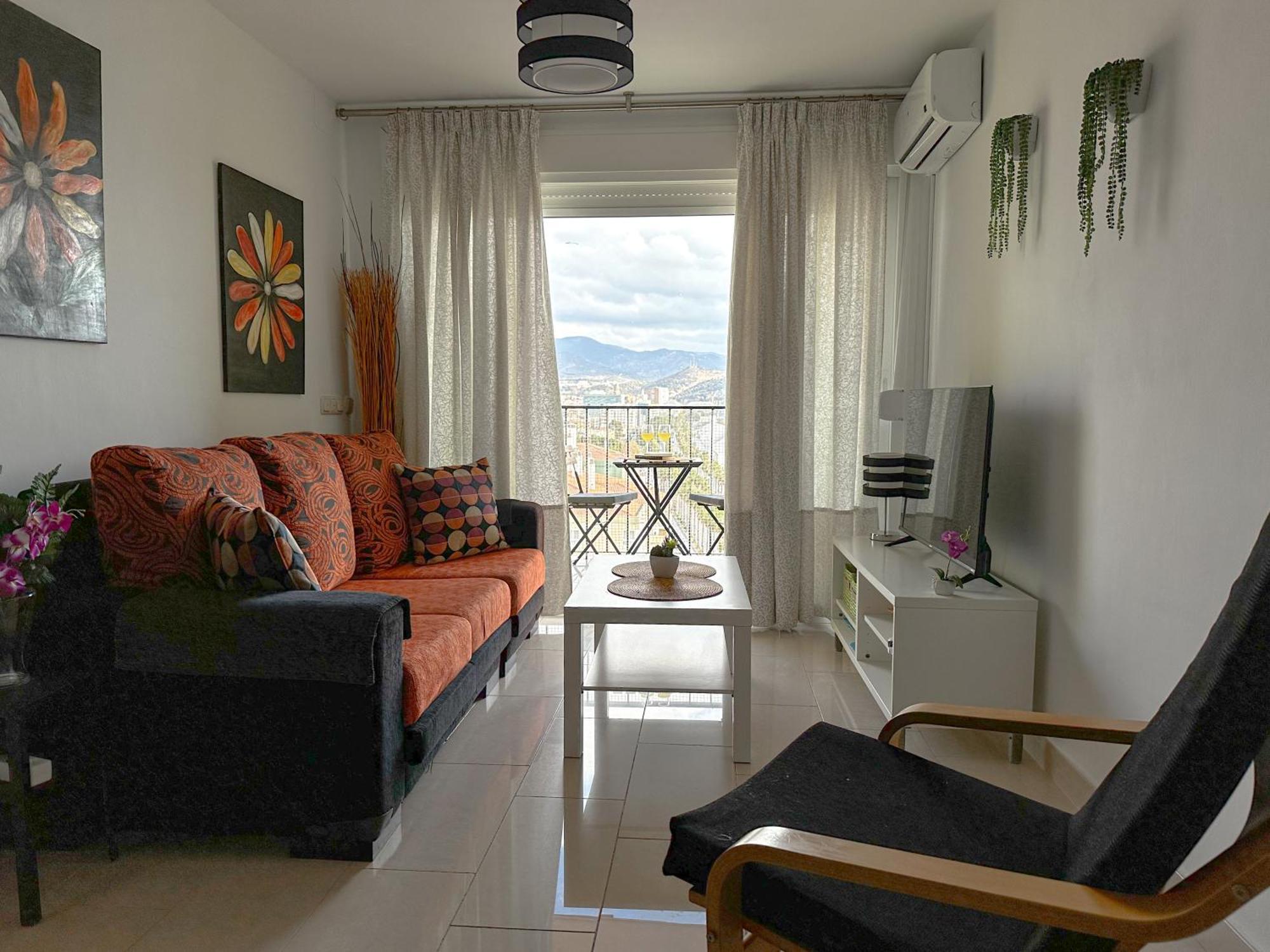 Apartamento Mirador Del Mediterraneo มาลากา ภายนอก รูปภาพ